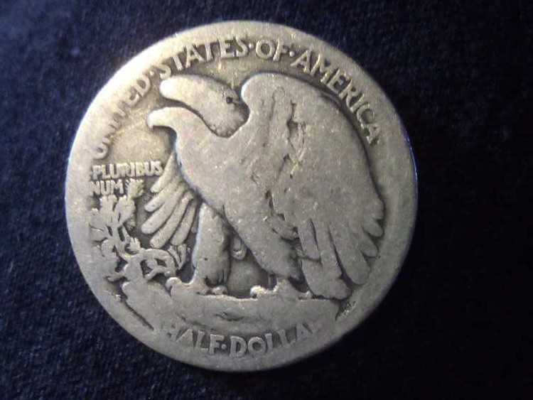 1917 Walking Liberty Half Dollar  coin collectible - Main Image 2