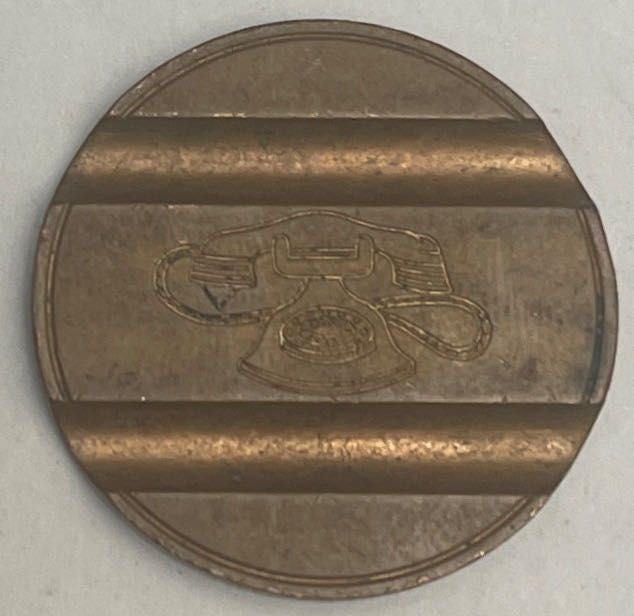 1-Italy Gettone Telefonico Token  coin collectible - Main Image 2