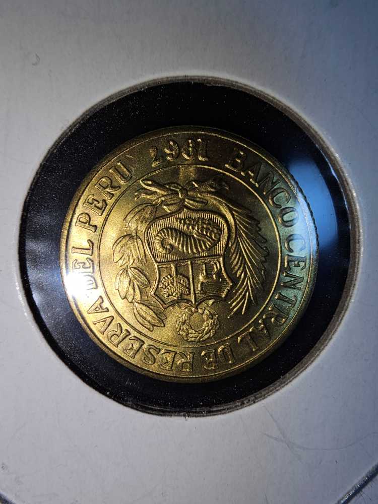 25 Centavos Peruanos De 1967  coin collectible - Main Image 2
