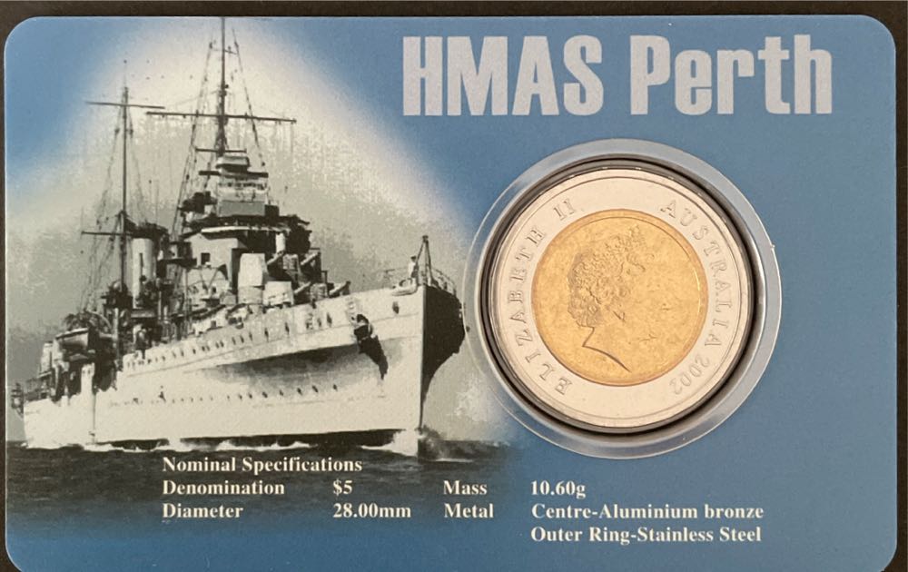 Hmas Perth  coin collectible - Main Image 4