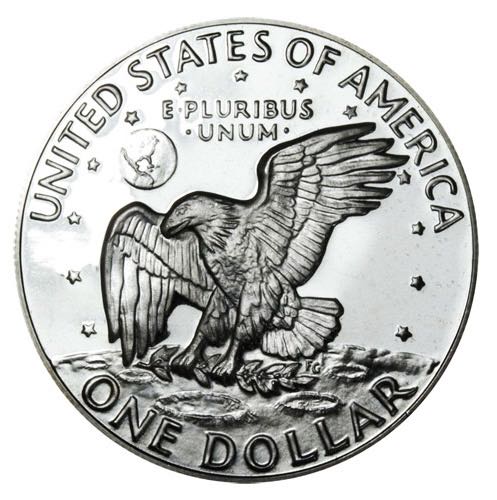 Eisenhower Dollar 1973 S  coin collectible - Main Image 2