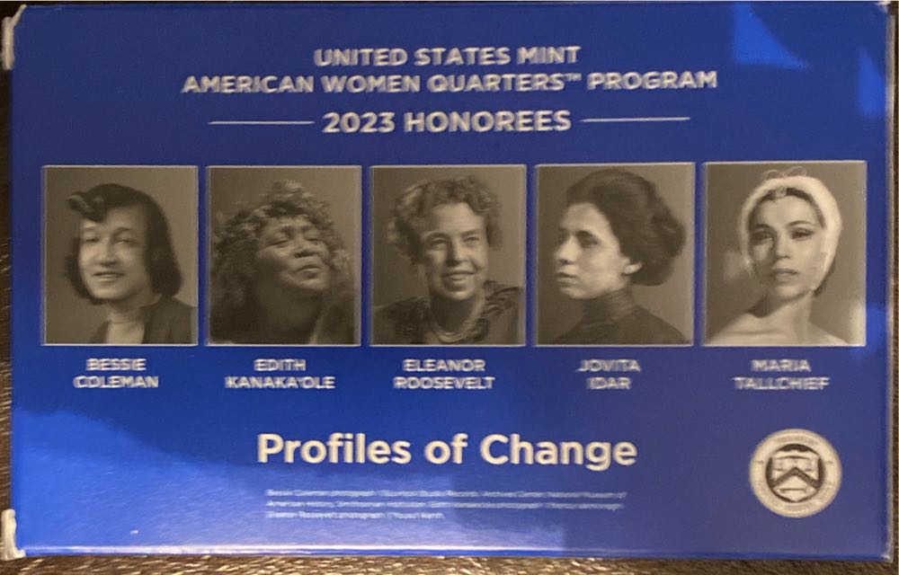 US Mint Quarter Proof Set - 2023 (American Women Program)  coin collectible - Main Image 2