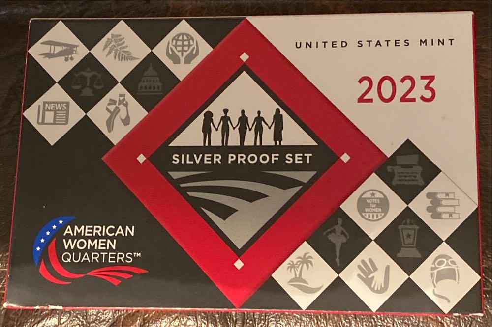 US Mint Quarter Silver Proof Set - 2023 (American Women Program)  coin collectible - Main Image 2