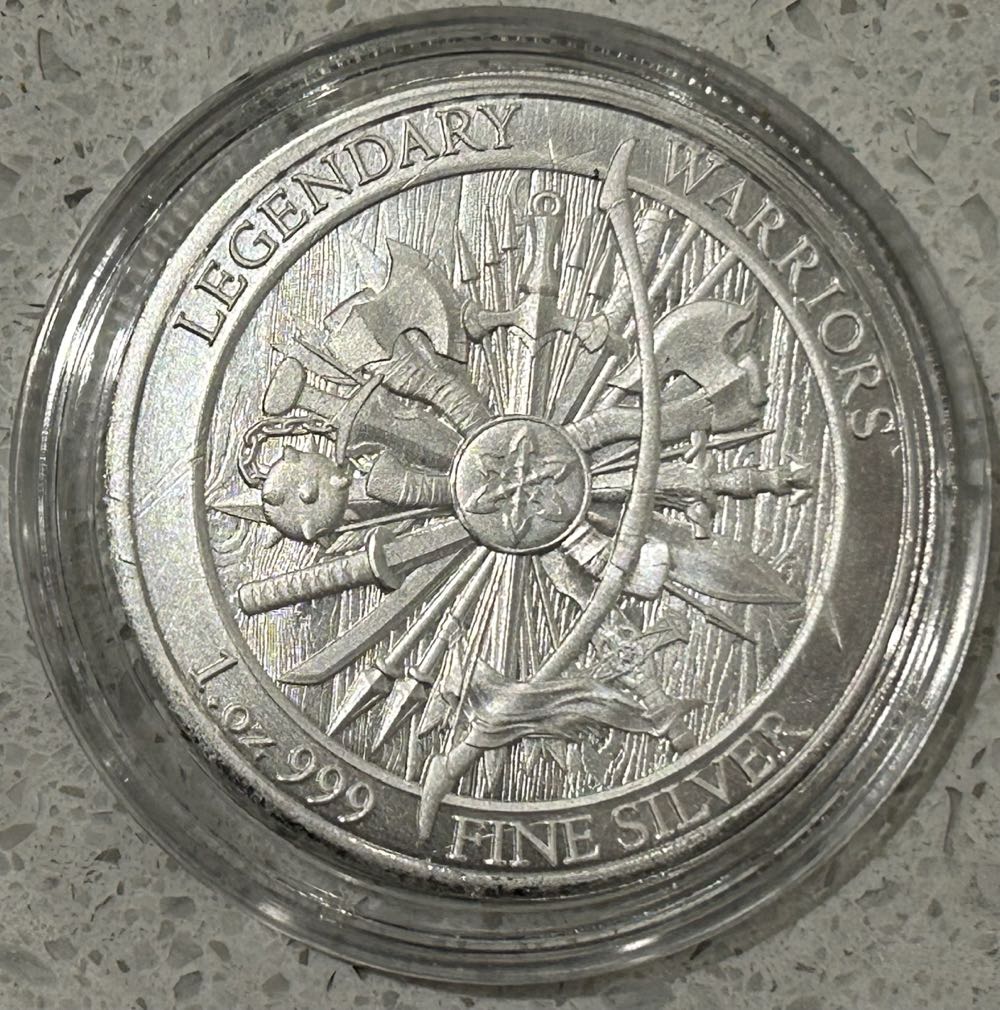 2023 Legendary Warriors - Achilles  coin collectible - Main Image 2