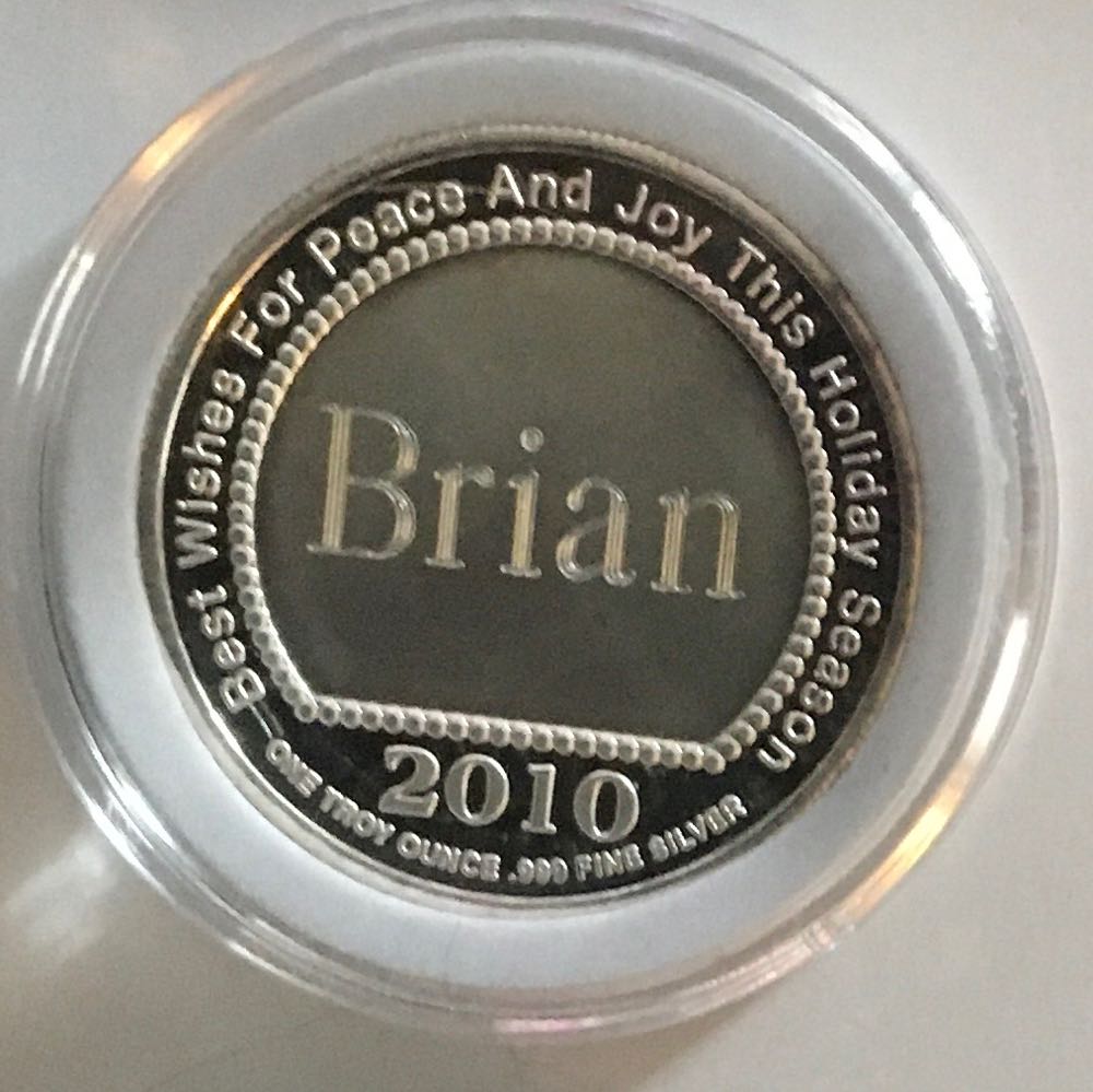 (BCs) Christmas Coin -2010 Train Depot  coin collectible - Main Image 2