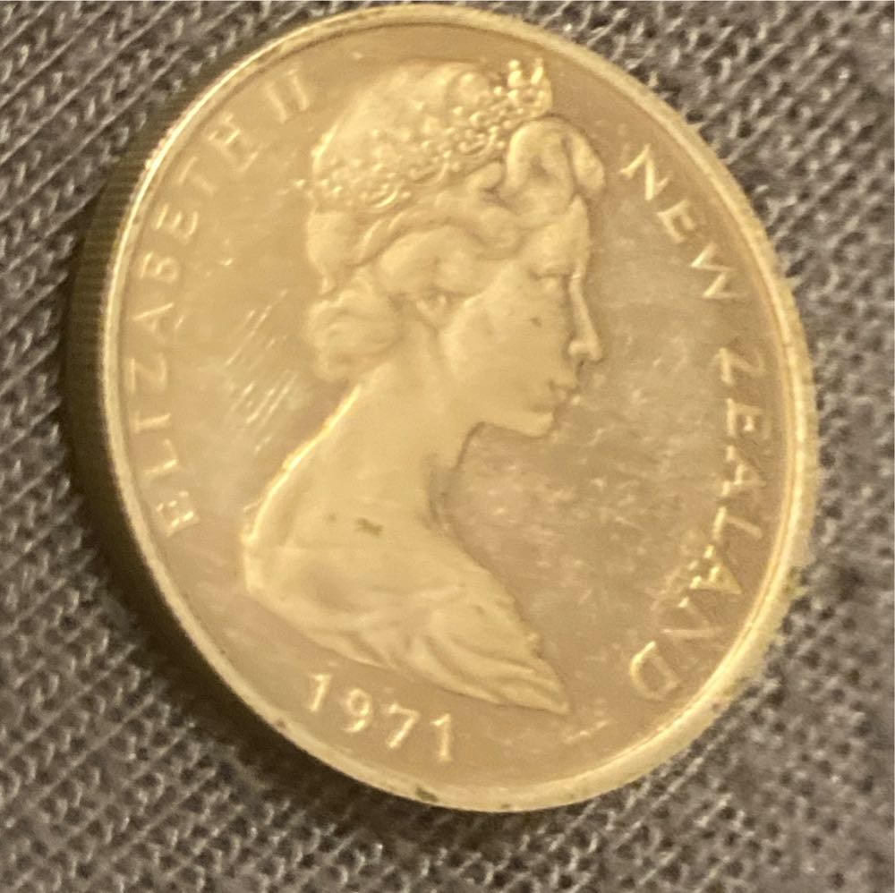 1971 New Zealand Elizabeth II Silver 10 Coin  coin collectible - Main Image 3