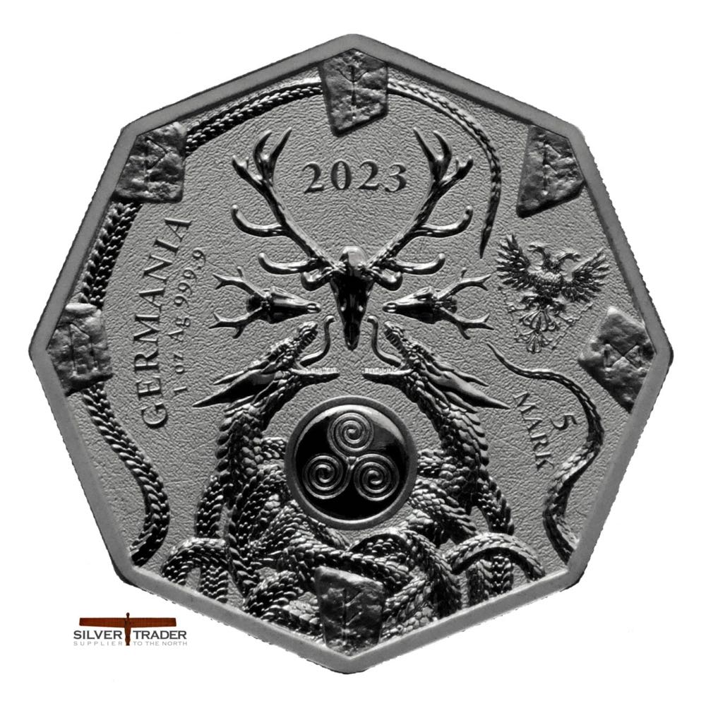 Witchcraft Seeress Silver Bullion  coin collectible - Main Image 2