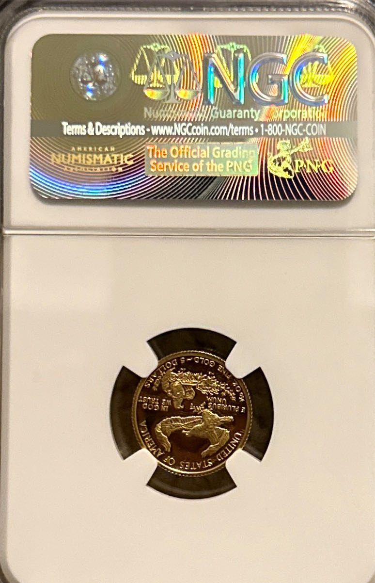 1993 P Eagle G$5  coin collectible - Main Image 2