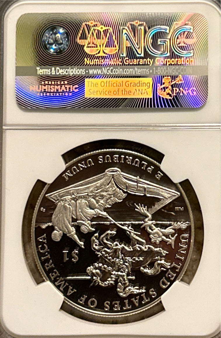 2016 P S$1 Mark Twain  coin collectible - Main Image 2