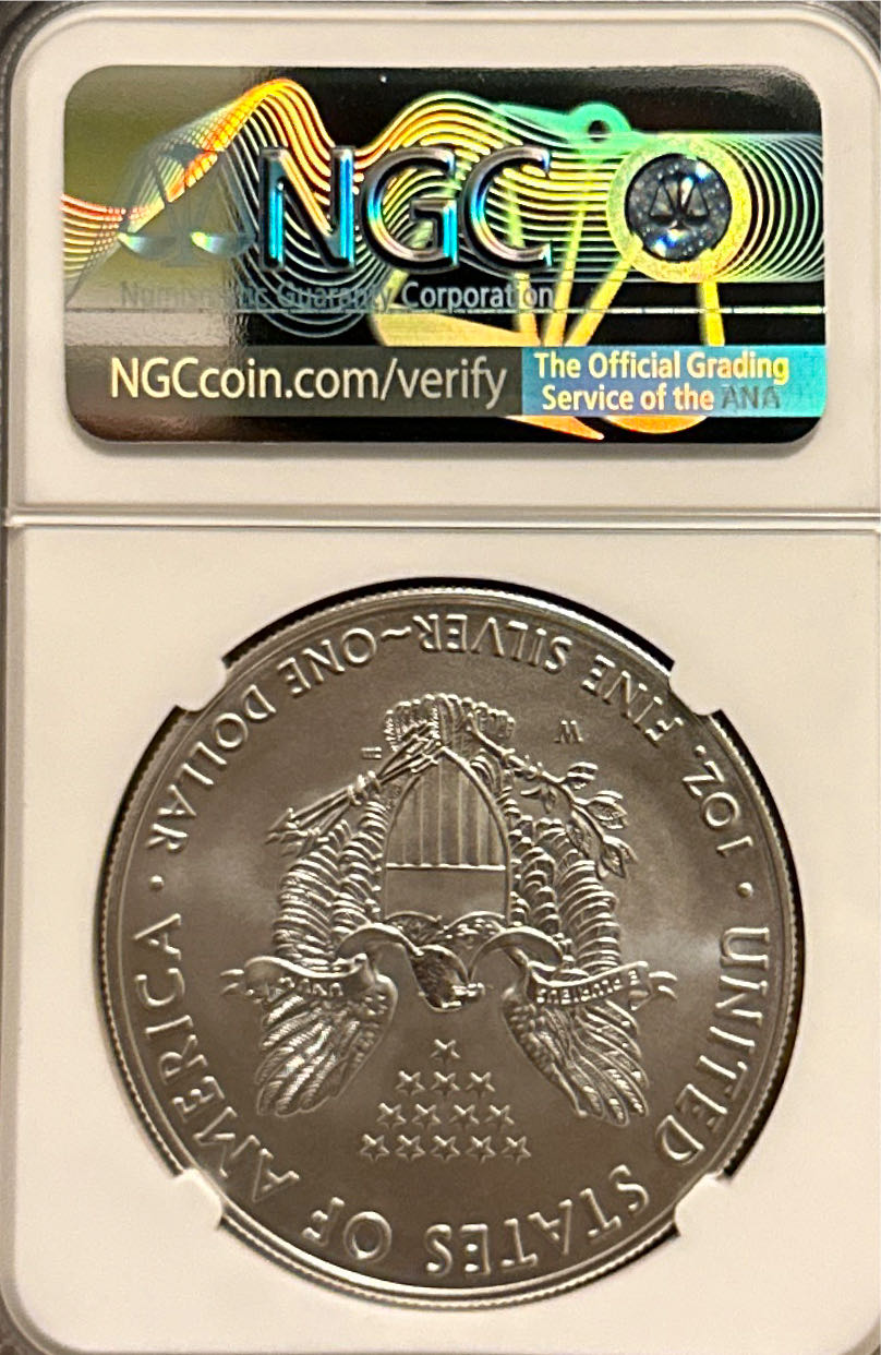 2019 W Eagle S$1 - Uncirculated  coin collectible - Main Image 2