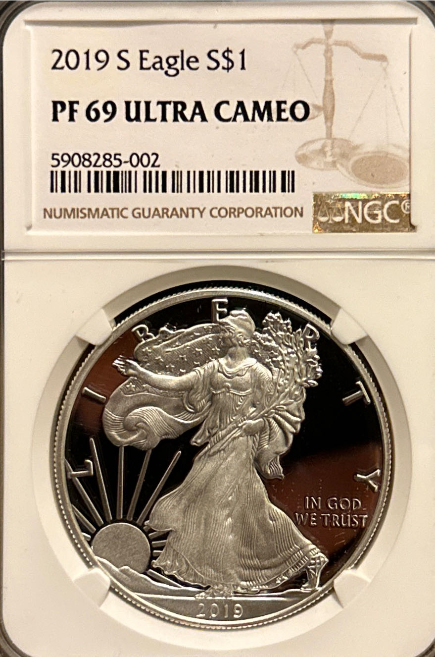 Silver Dollars : 1922 D Silver Peace Dollar Gem BU