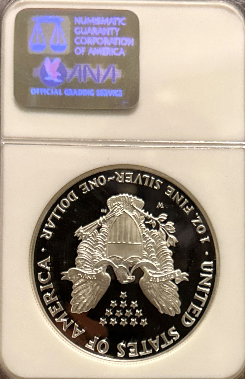 2001 W Eagle S$1  coin collectible - Main Image 2