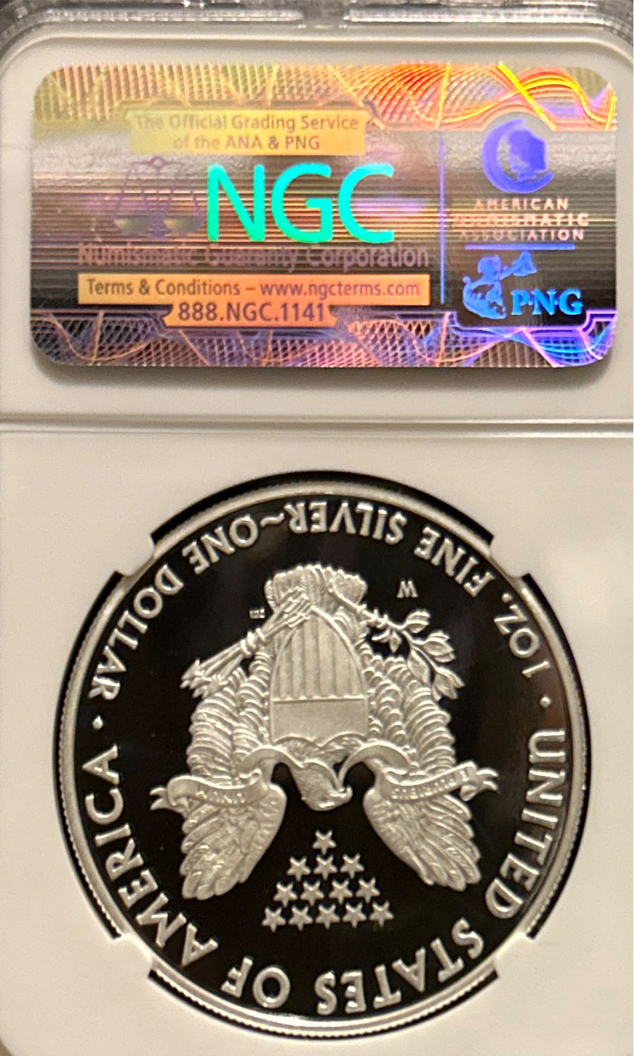 2010 W Eagle S$1  coin collectible - Main Image 2