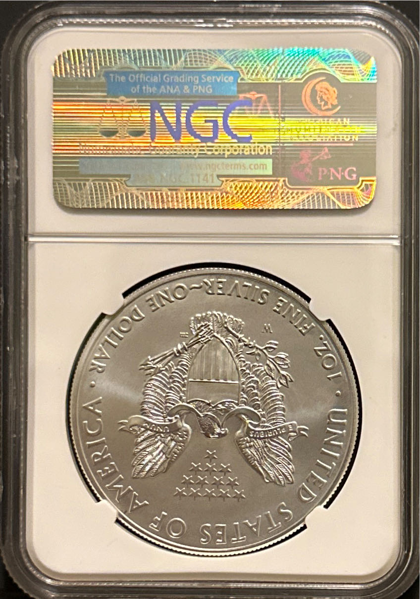 2011 W Eagle S$1  coin collectible - Main Image 2