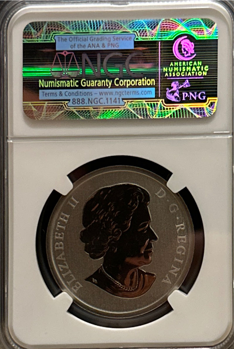 2012 Canada 25C Pachyrhinosaurus Lakustai  coin collectible - Main Image 2