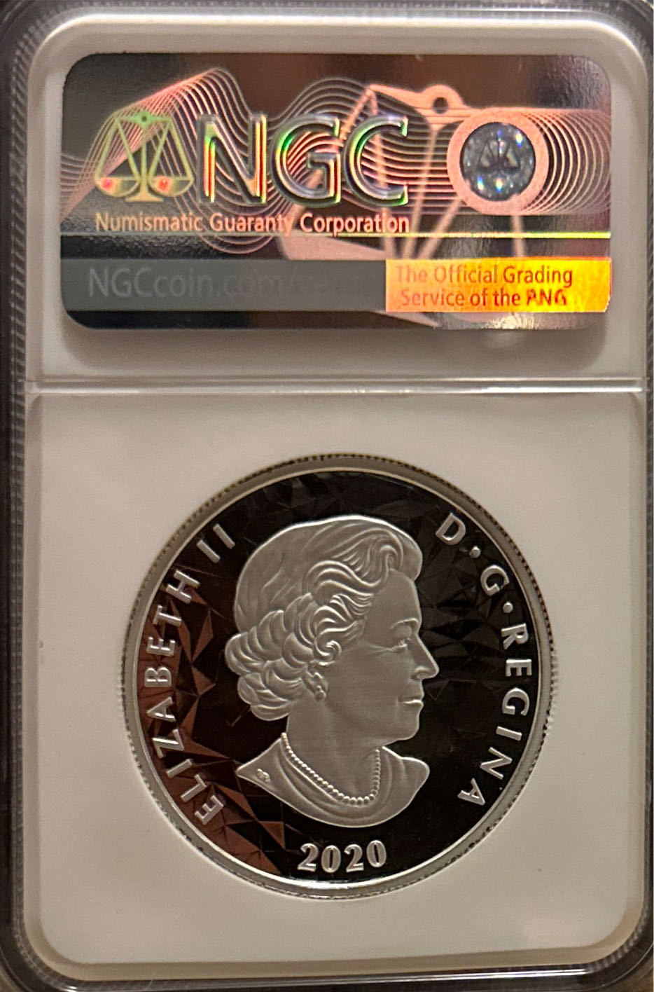 Multifaceted Animal Head: 2020 Canada S$25 Lynx High Relief  coin collectible - Main Image 2