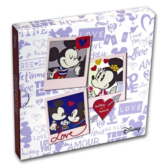 2019 Niue 1oz Silver $2 Disney Heart-Shaped Love Coin Proof  coin collectible - Main Image 3