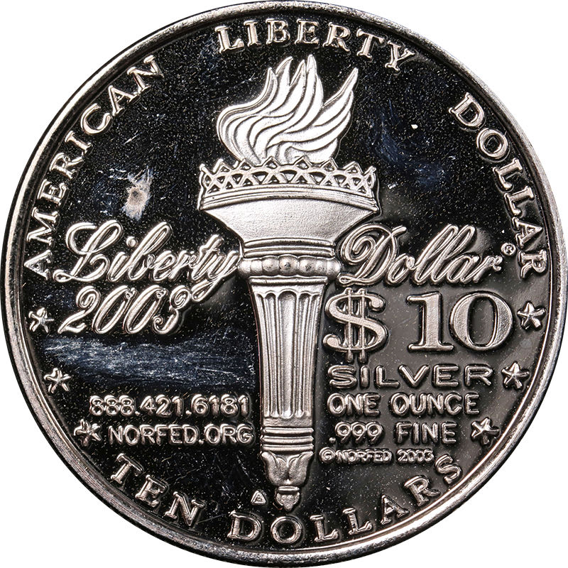 2003 Norfed S$10  coin collectible - Main Image 2