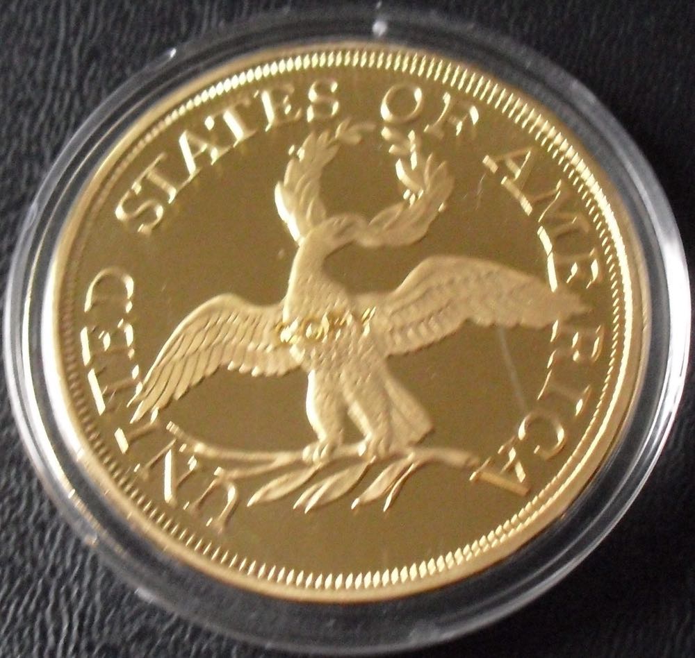 1798 Liberty Gold 2oz Replica  coin collectible - Main Image 2