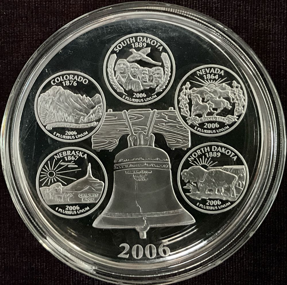 2006 Quarter 4oz Replica  coin collectible - Main Image 2
