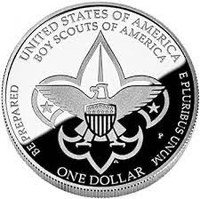 2010 P Boy Scout S$1 - Proof  coin collectible - Main Image 2