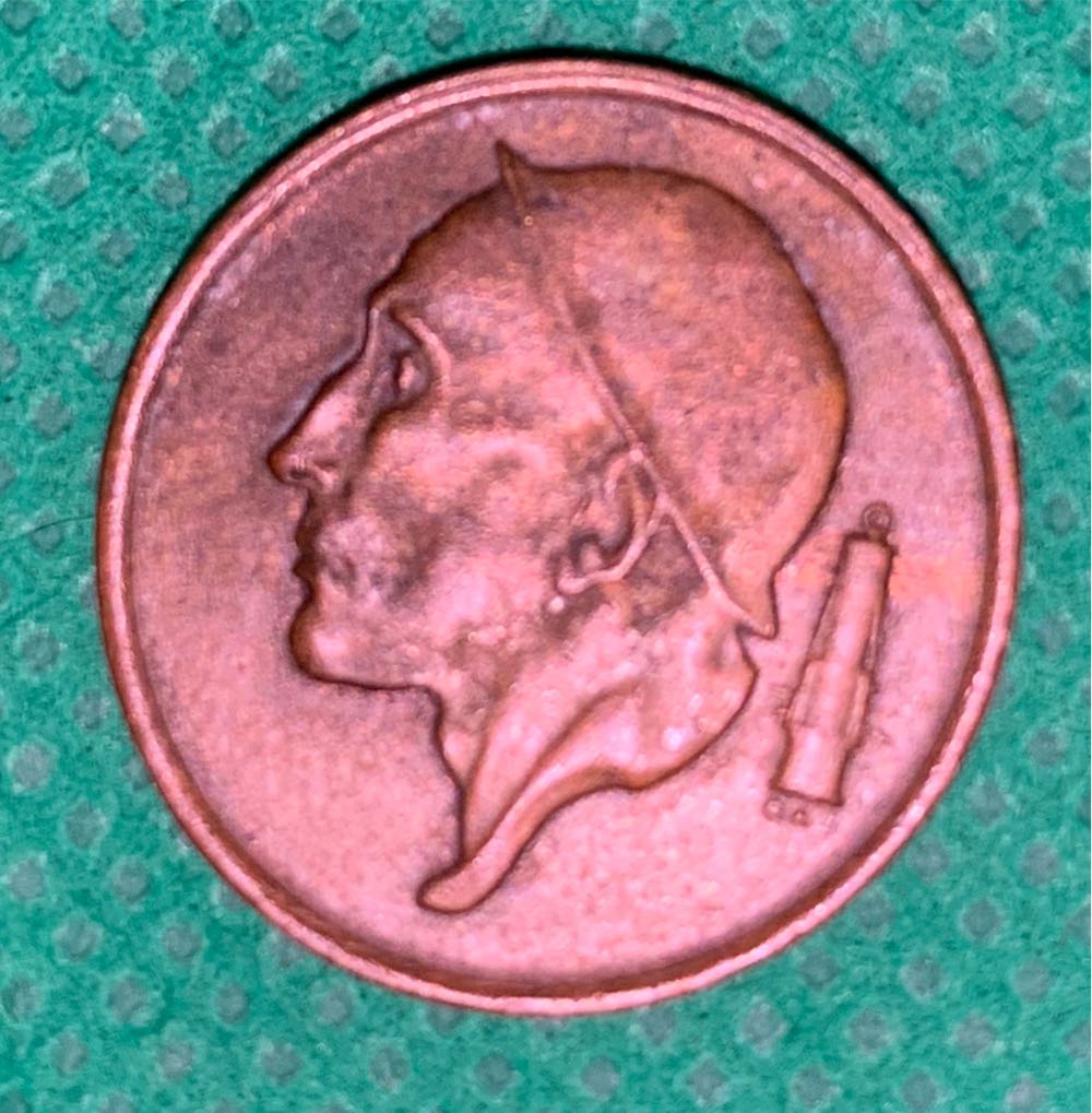 50 Centimes (Dutch text)(KM#149.1; Type B)  coin collectible - Main Image 2