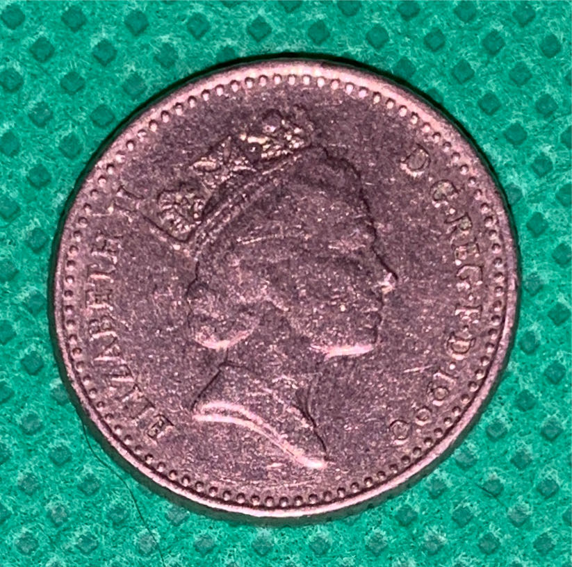 5 Pence - Elizabeth II (3rd portrait; small type)  coin collectible - Main Image 2