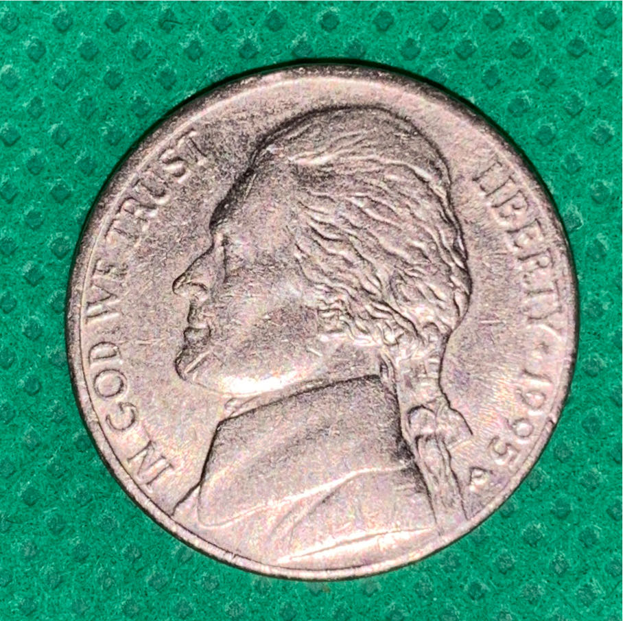 5 Cents ”Jefferson Nickel” (1st portrait)  coin collectible - Main Image 2