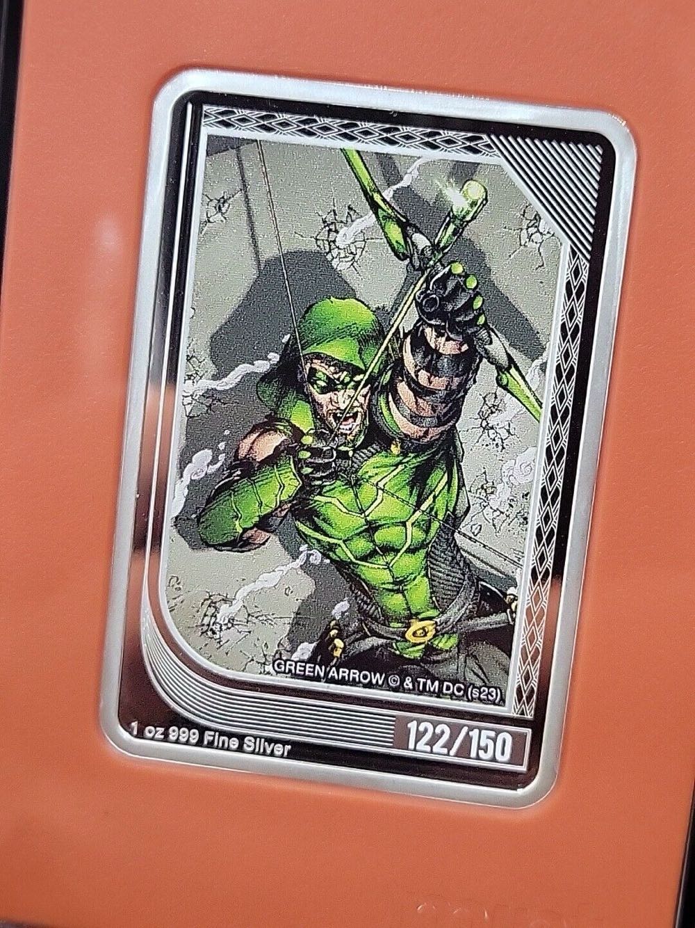 DC Trading Coins (2023 Niue) - GREEN ARROW  coin collectible - Main Image 2