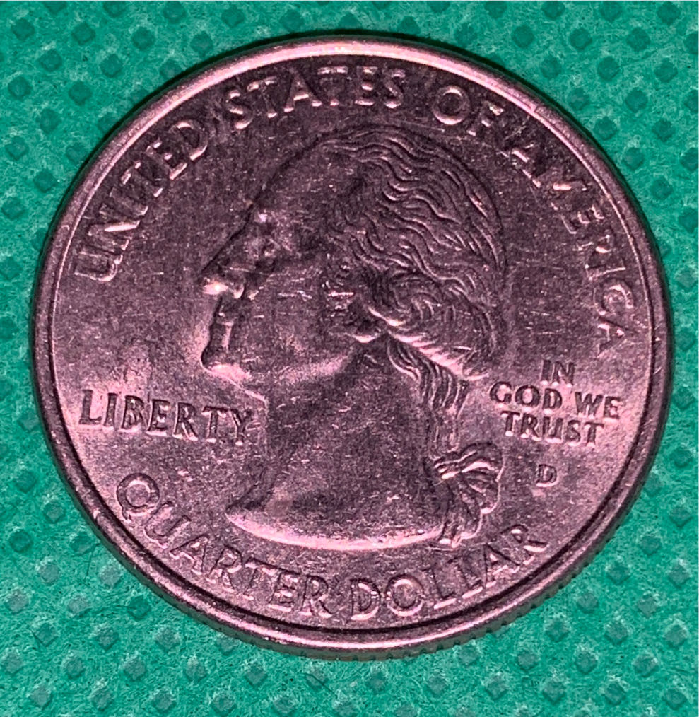 ¼ Dollar ”Washington Quarter” (Ohio)(D)  coin collectible - Main Image 2