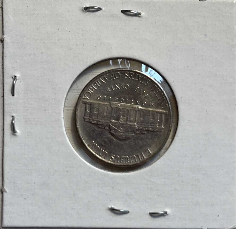 American 1996 P 5 Cent Jefferson Nickel  coin collectible - Main Image 2