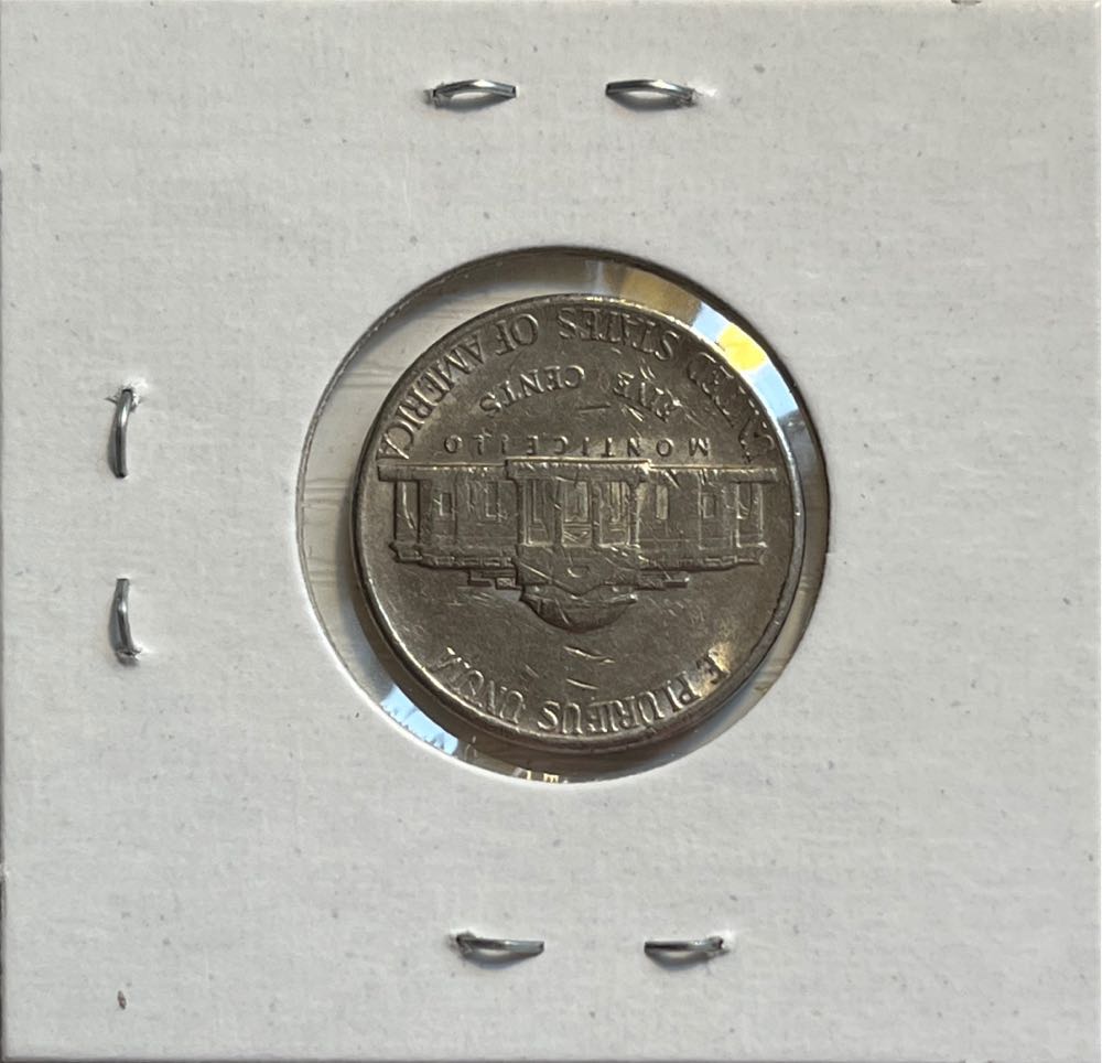 American 1997 P 5 Cent Jefferson Nickel  coin collectible - Main Image 2