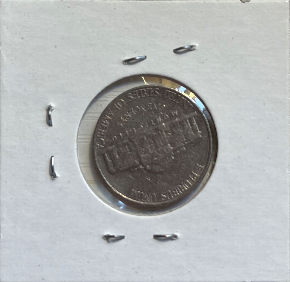 American 1998 D 5 Cent Jefferson Nickel  coin collectible - Main Image 2