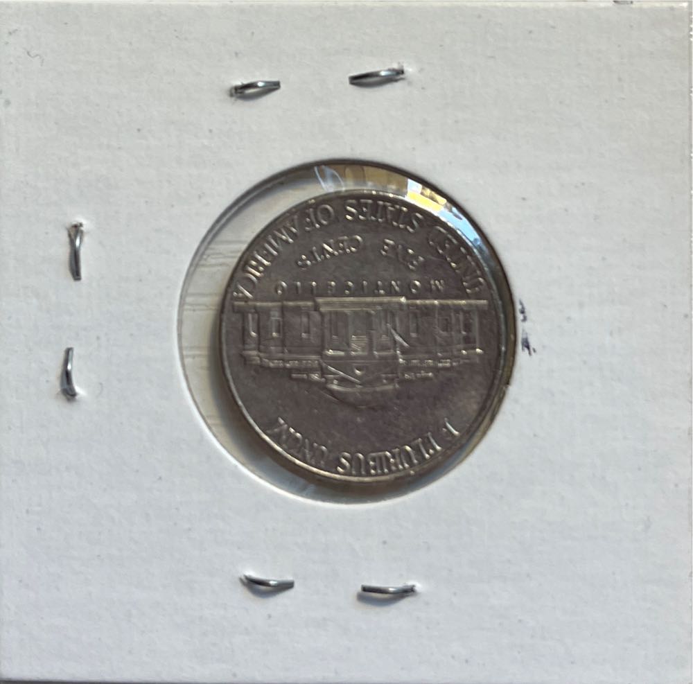 American 1999 P 5 Cent Jefferson Nickel  coin collectible - Main Image 2