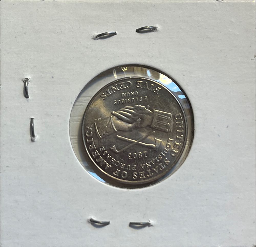 American 2004 D 5 Cent Jefferson Nickel Louisiana Purchase 1803  coin collectible - Main Image 2