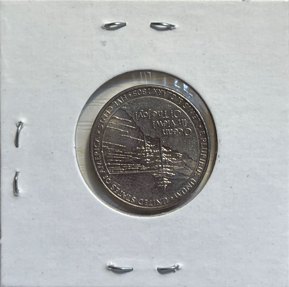 American 2005 P 5 Cent Jefferson Nickel Lewis & Clark 1805 Ocean In View! O! The Joy!  coin collectible - Main Image 2