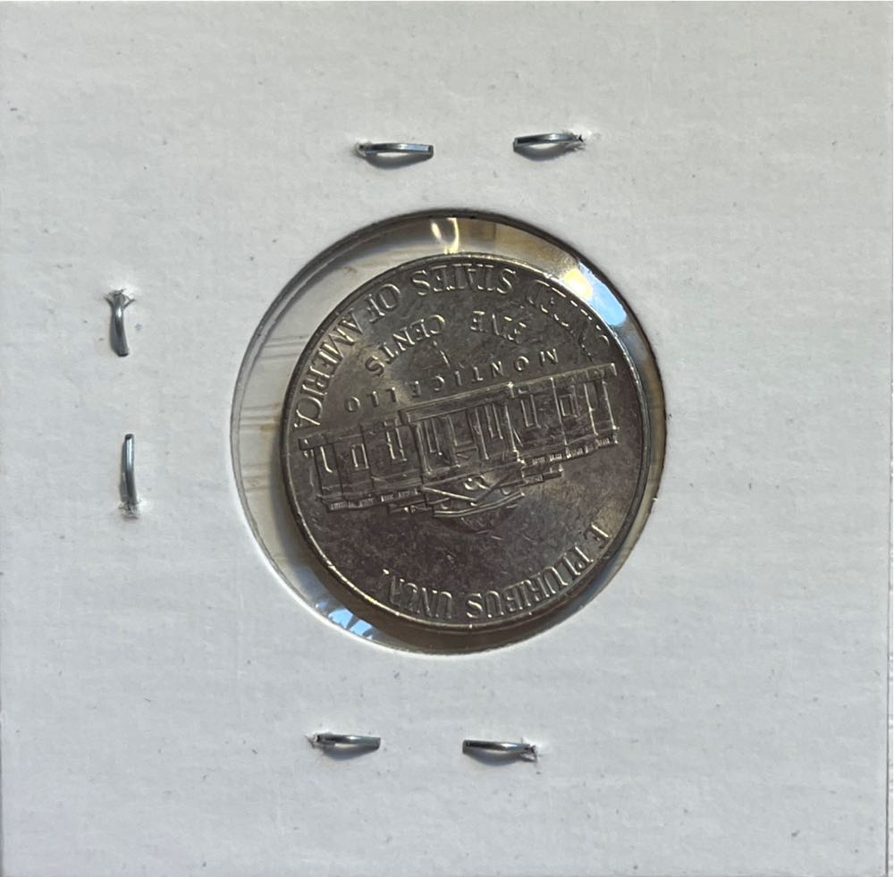 American 2008 P 5 Cent Jefferson Nickel  coin collectible - Main Image 2