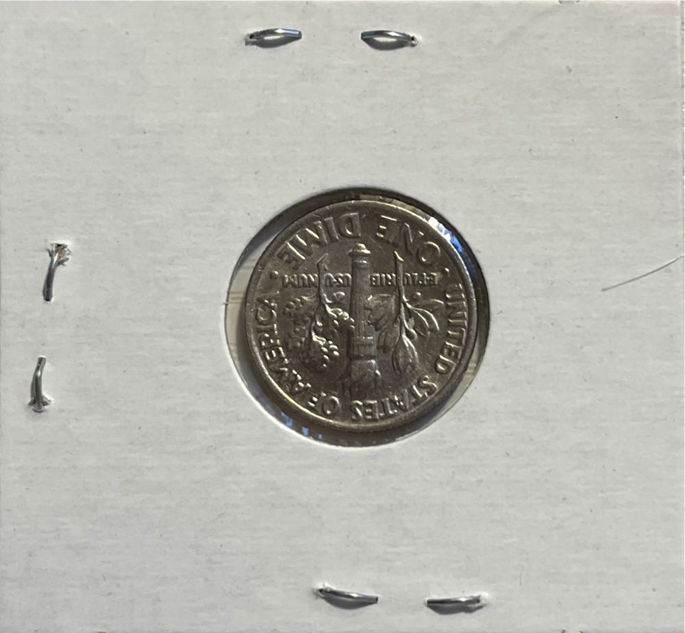 American 1988 P 10 Cent Roosevelt Dime  coin collectible - Main Image 2