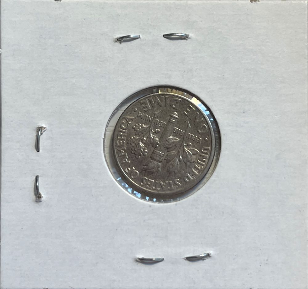 American 1999 D 10 Cent Roosevelt Dime  coin collectible - Main Image 2