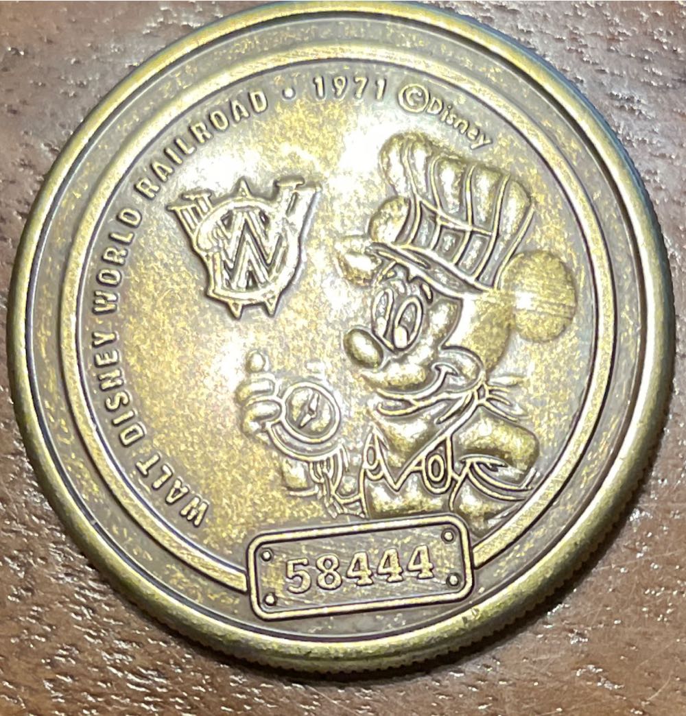 Disney Railroad Coin - Walter E Disney  coin collectible - Main Image 2