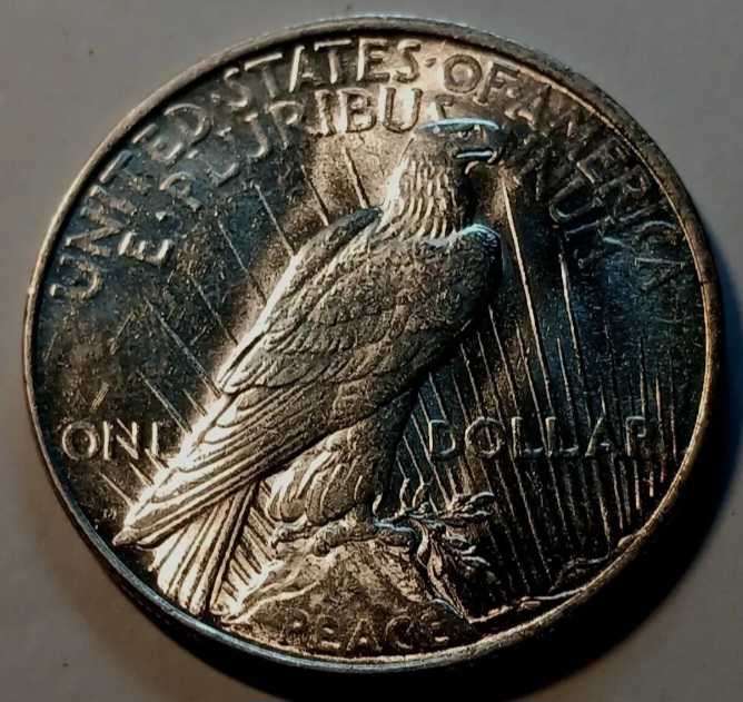 1922 D Peace Dollar  coin collectible - Main Image 2