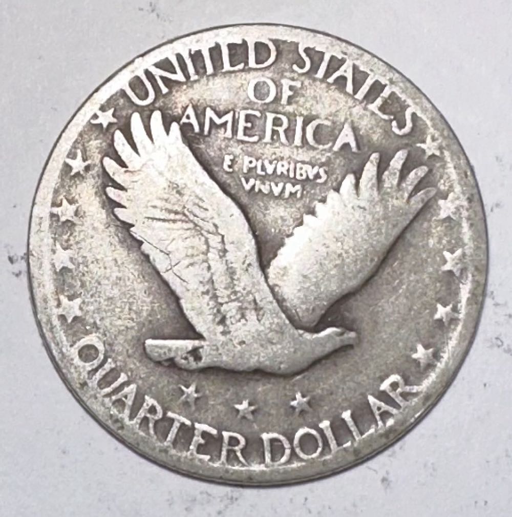 Quarter Standing Liberty P  coin collectible - Main Image 2