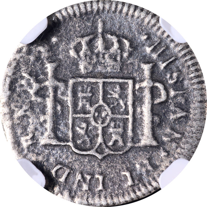 1783MO FF Mexico Half Real  coin collectible - Main Image 2