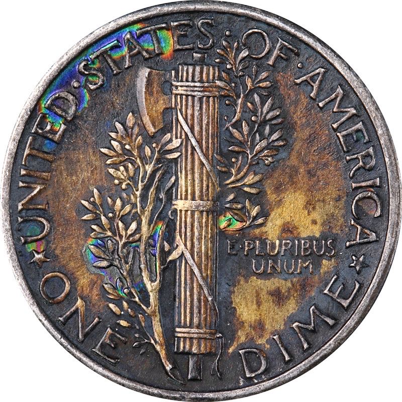 1938-P Mercury Dime  coin collectible - Main Image 2