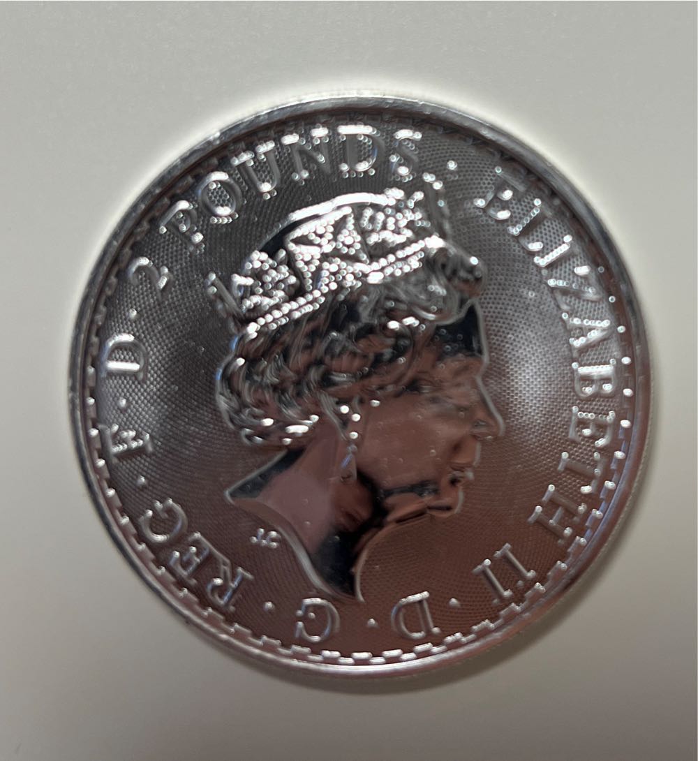 Britannia - Elisabeth  coin collectible - Main Image 4