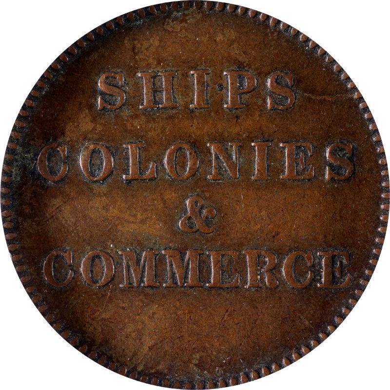 1830-1835 Canada: Prince Edward Island Half Penny  coin collectible - Main Image 2