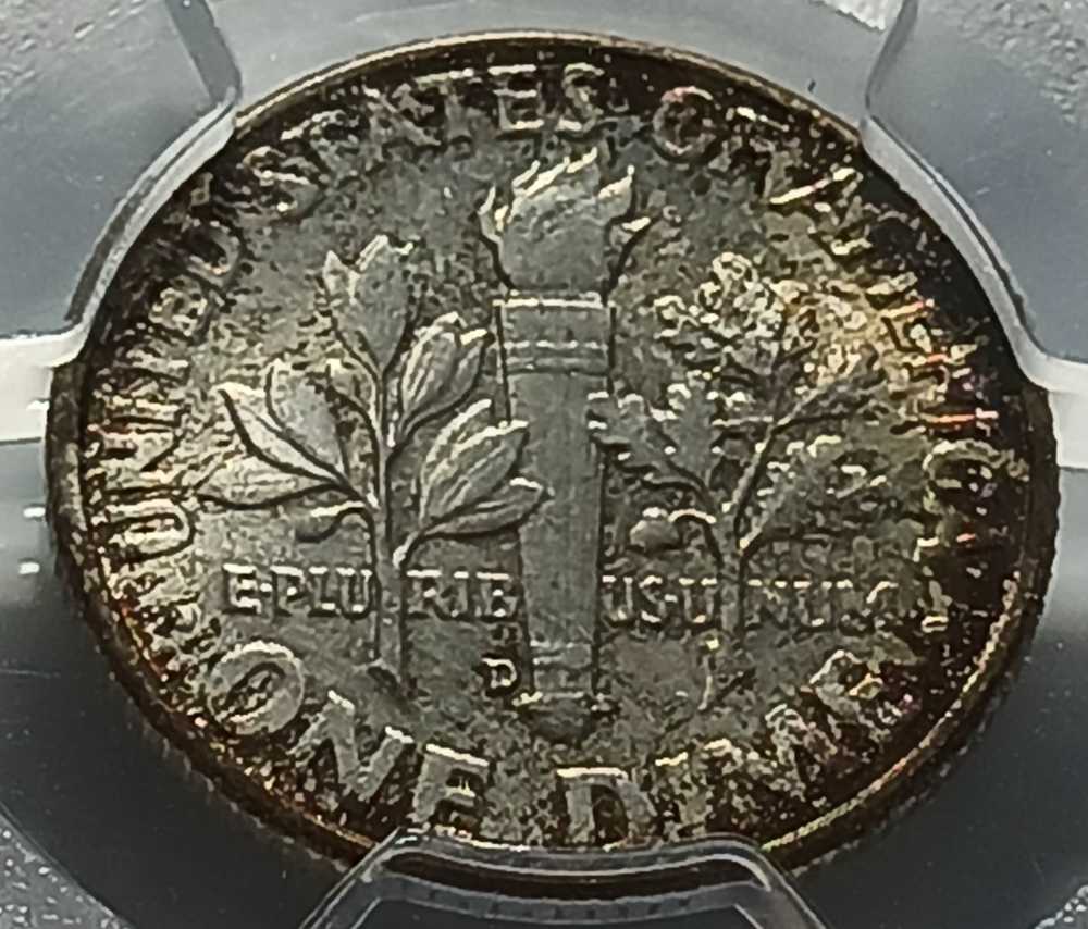 Roosevelt Dime 1957  coin collectible - Main Image 4