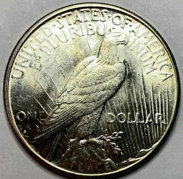 Dollars : 1925 S Peace Dollar  coin collectible - Main Image 2