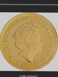 1/2oz Gold Britannia   coin collectible - Main Image 2