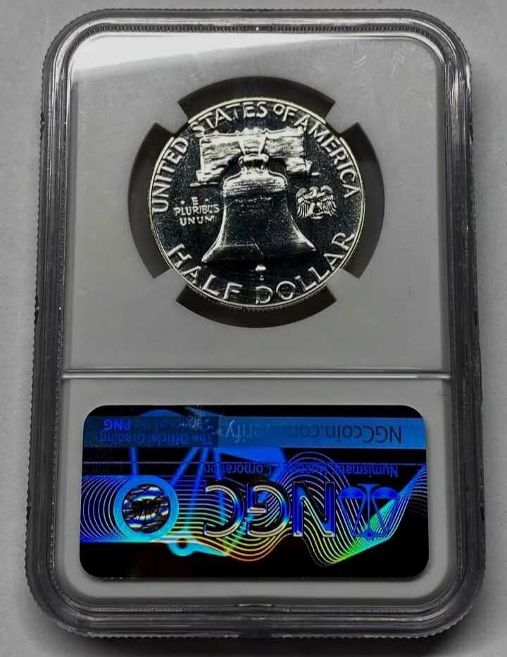 Half Dollars :  1960 Franklin NGC PF67 Silver Proof Stunner   coin collectible - Main Image 2